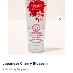 Bath & Body Works Japanese Cherry Blossom Moisturizing Body Wash NWT NEW WITH TA